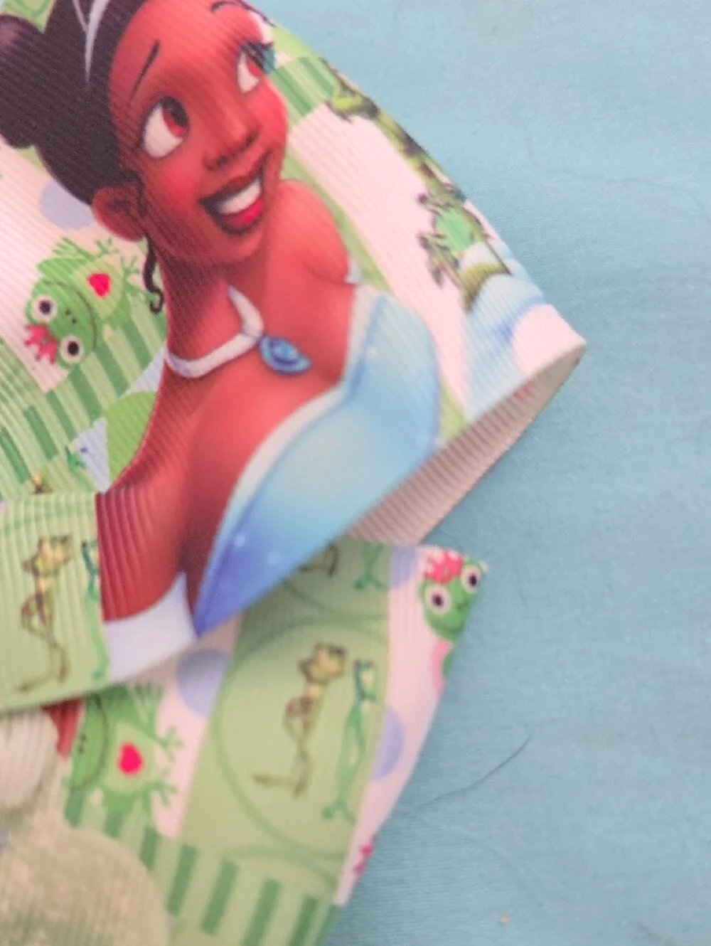 Princess TIANA /Disney Hair Bow Clip